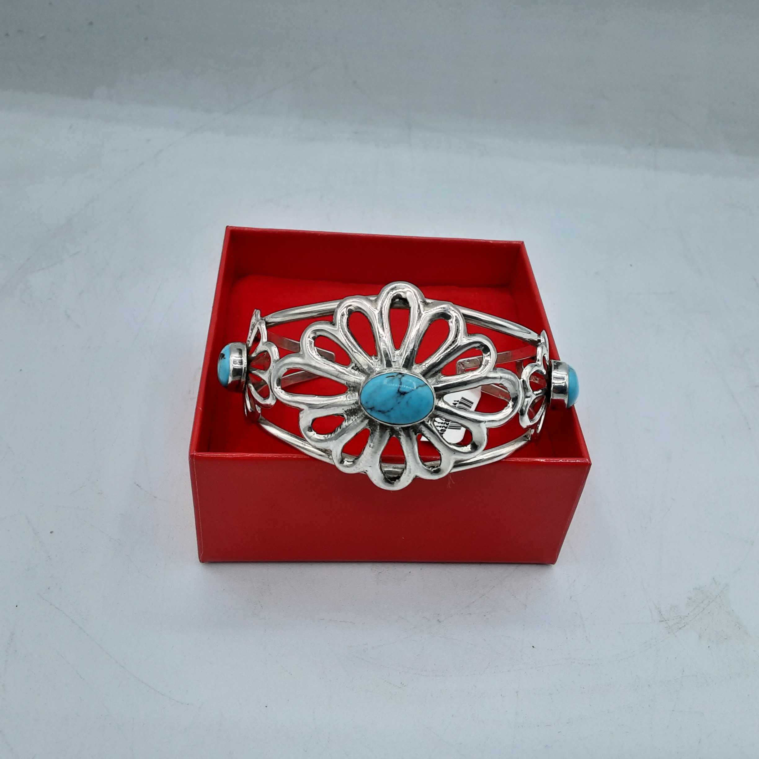 Bangle Bracelet - Silver 38.6 grams 6 inch