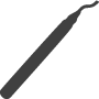 Bauer 201043-8 Red Deburring / Polishing Tool
