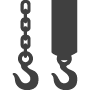 Black Tow Strap / Chain