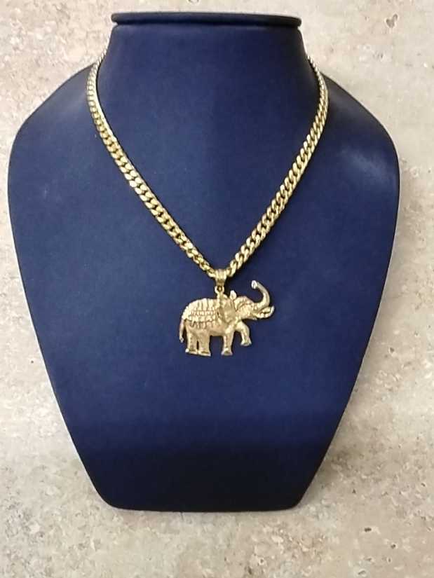 Cuban Link Chain - Yellow Gold 14k (.585) 13 grams 15 inch