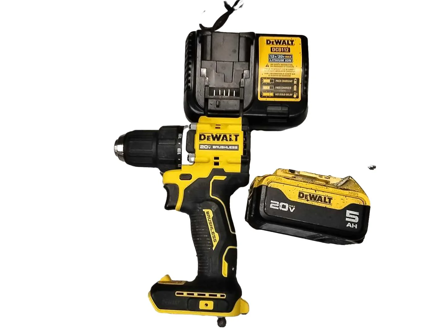 Dewalt Dcd794 Yellow Cordless Combo Drill
