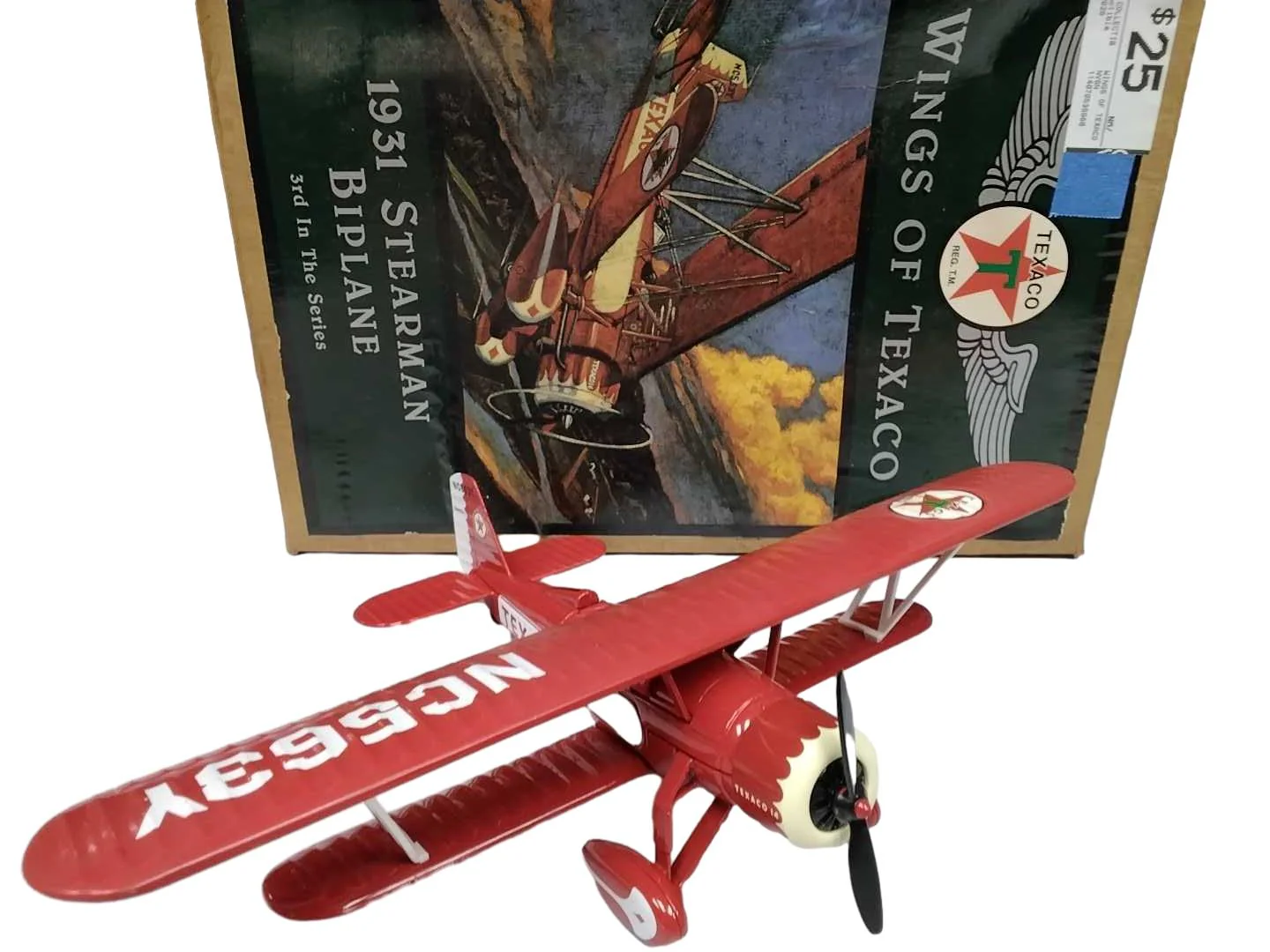 Ertl Collectibles Wings Of Texaco 1931 Stearman Biplane Red Other Collectible