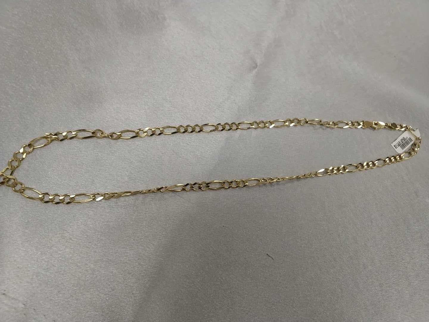 Figaro Chain - Yellow Gold 10k (.417) 14.6 grams 22 inch