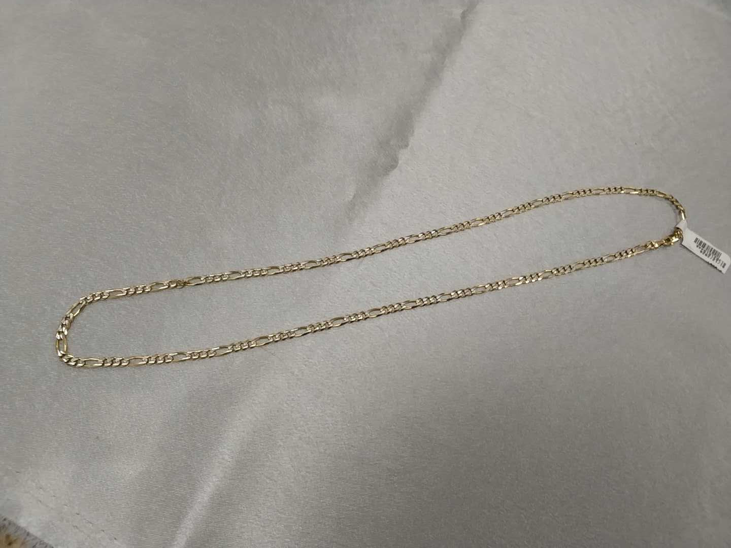 Figaro Chain - Yellow Gold 14k (.585) 13.1 grams 22 inch
