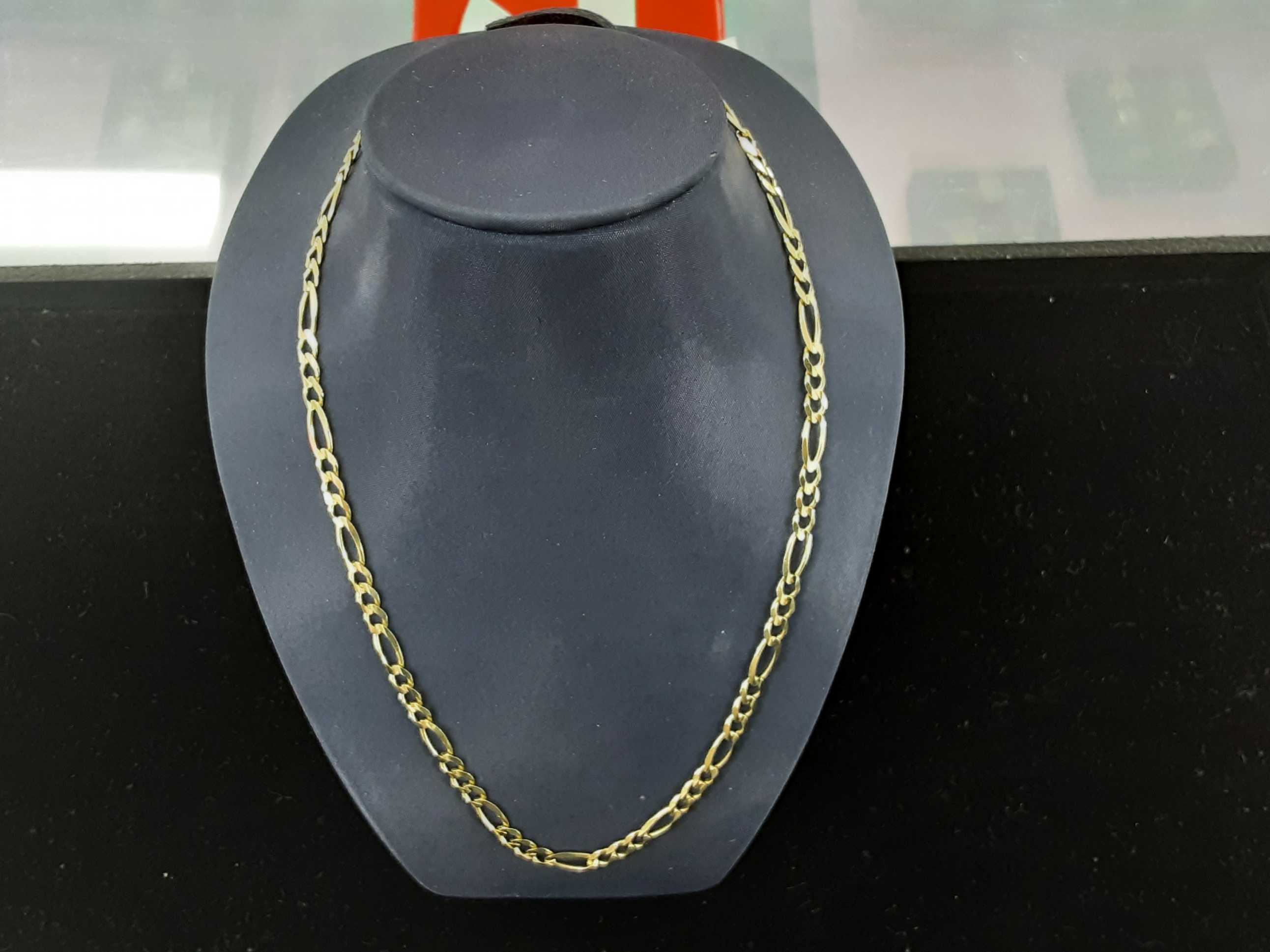 Figaro Chain - Yellow Gold 14k (.585) 17.5 grams 23 inch