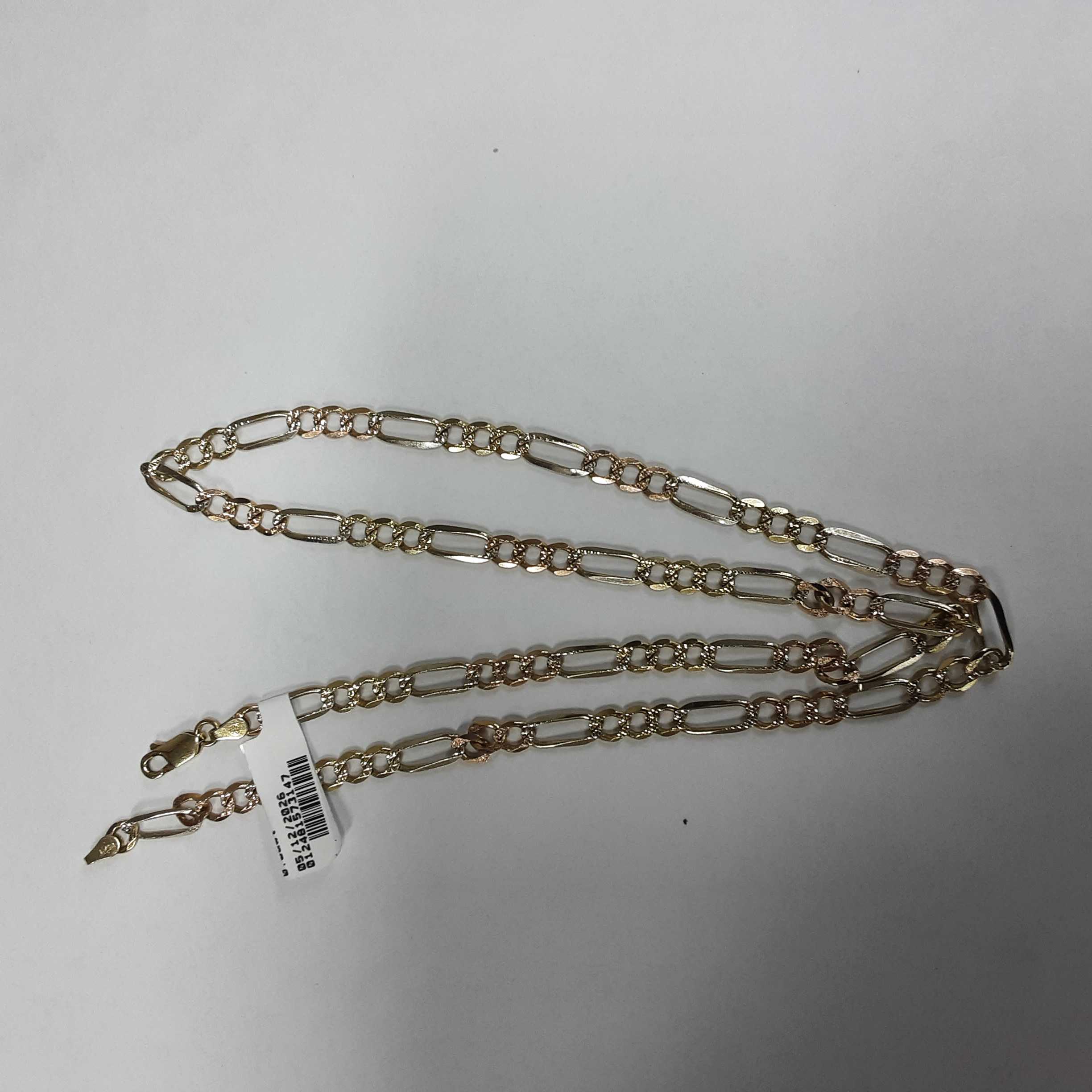 Figaro Chain - Yellow Gold 14k (.585) 17.6 grams 22 inch