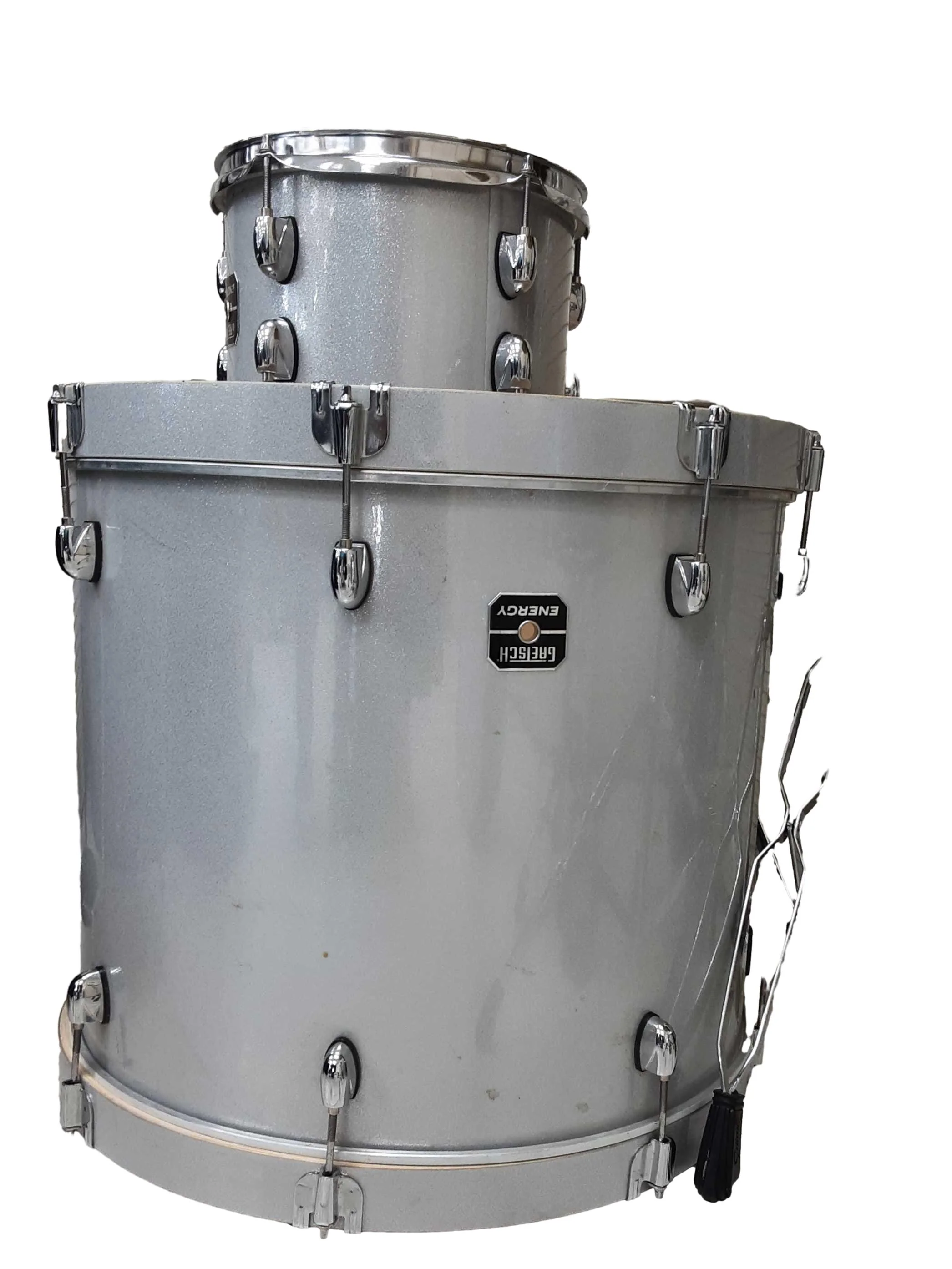 Gretsch Energy Silver Drum Set - Image 4