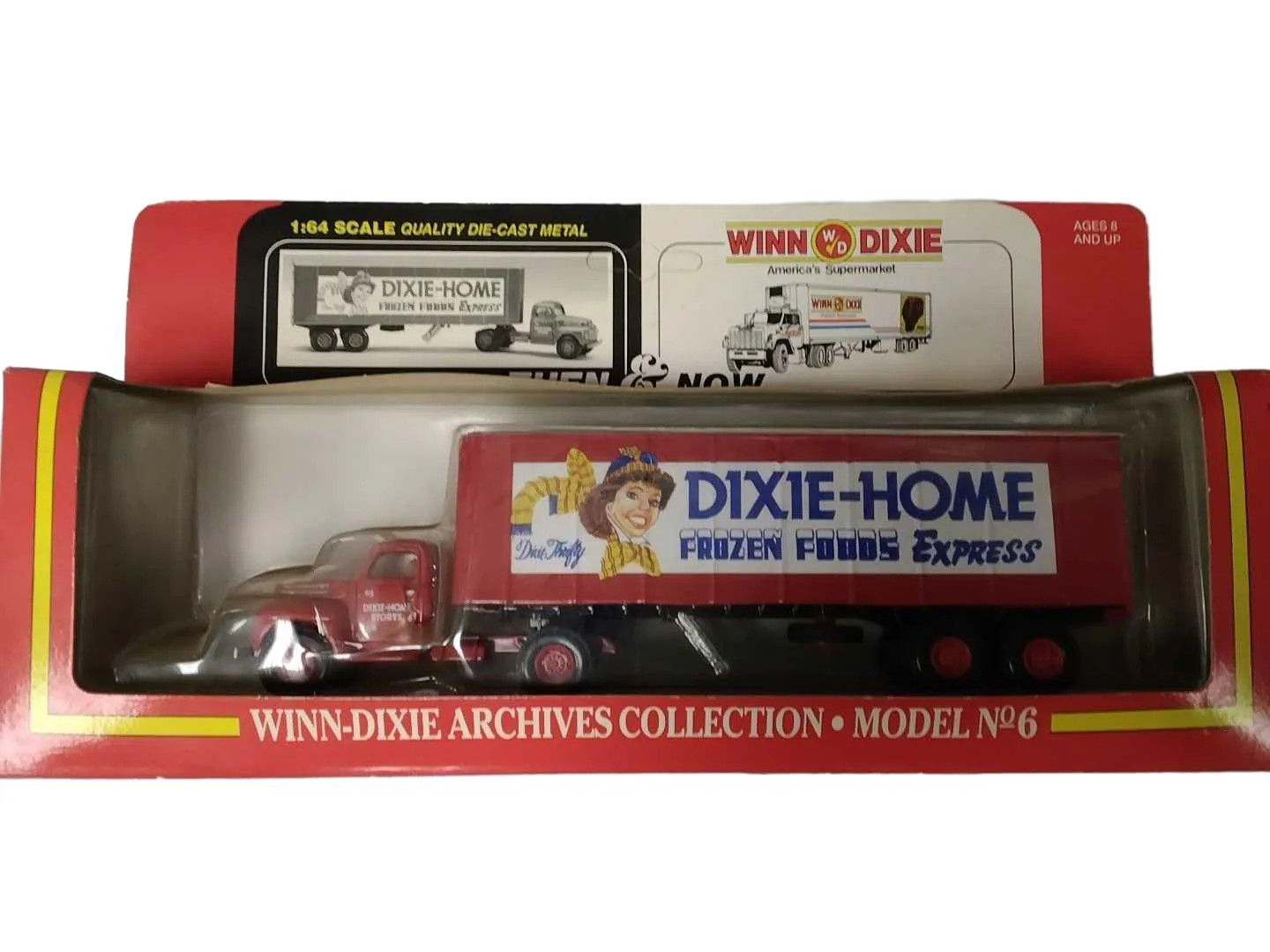 Hartoy Inc. Winn-dixie Model No. 6 Die Cast Metal 1 64 Scale Red Other Collectible