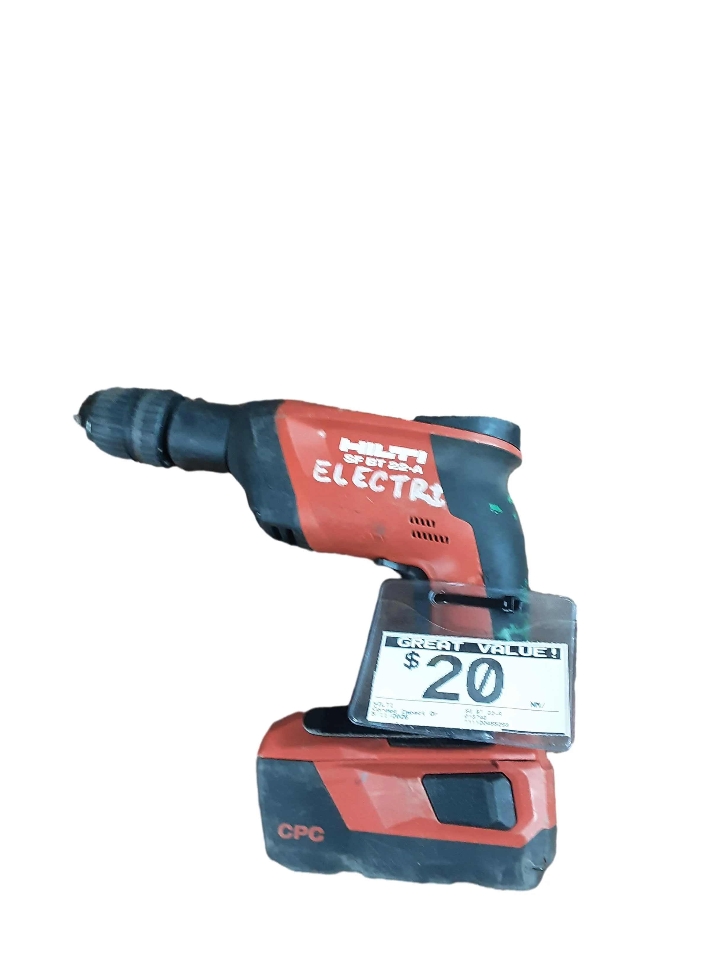 Hilti Sg Bt 22-a Orange Corded Impact Drill