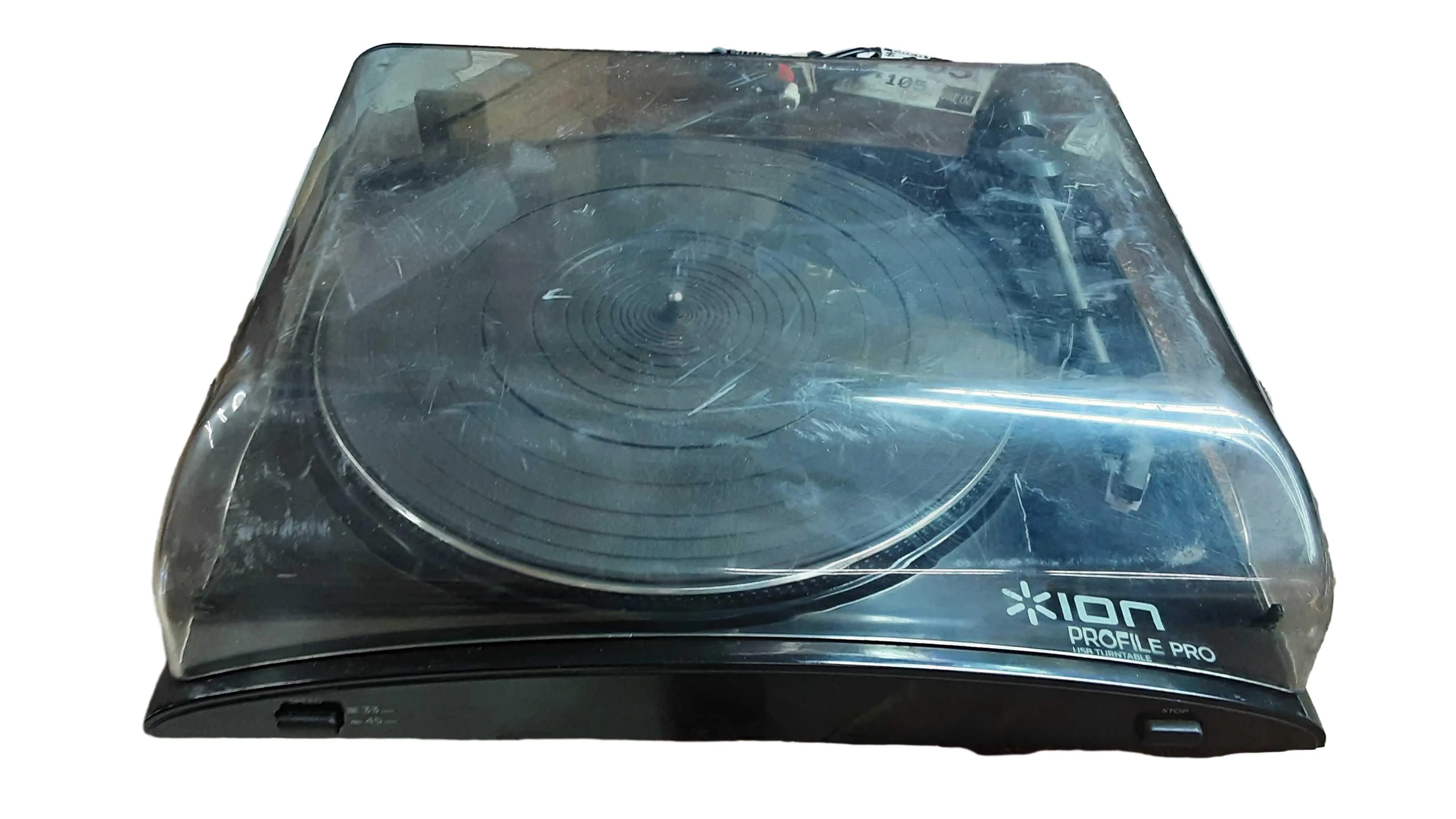 Ion Profile Pro Black Home Turntable