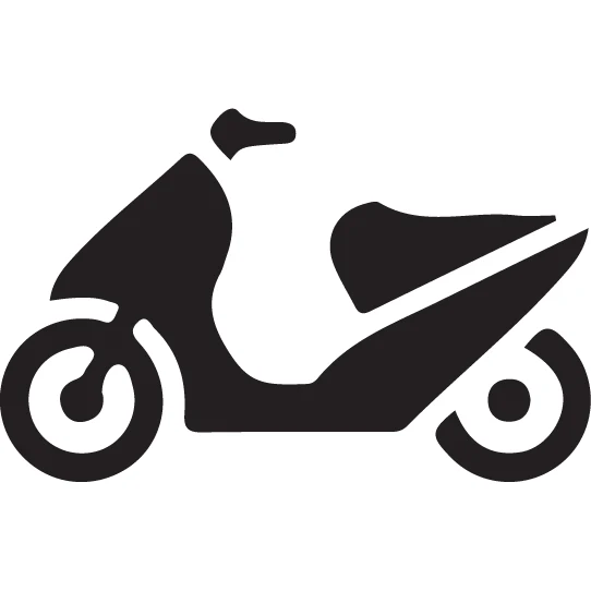 Jetson Bolt Black Moped / Vespa