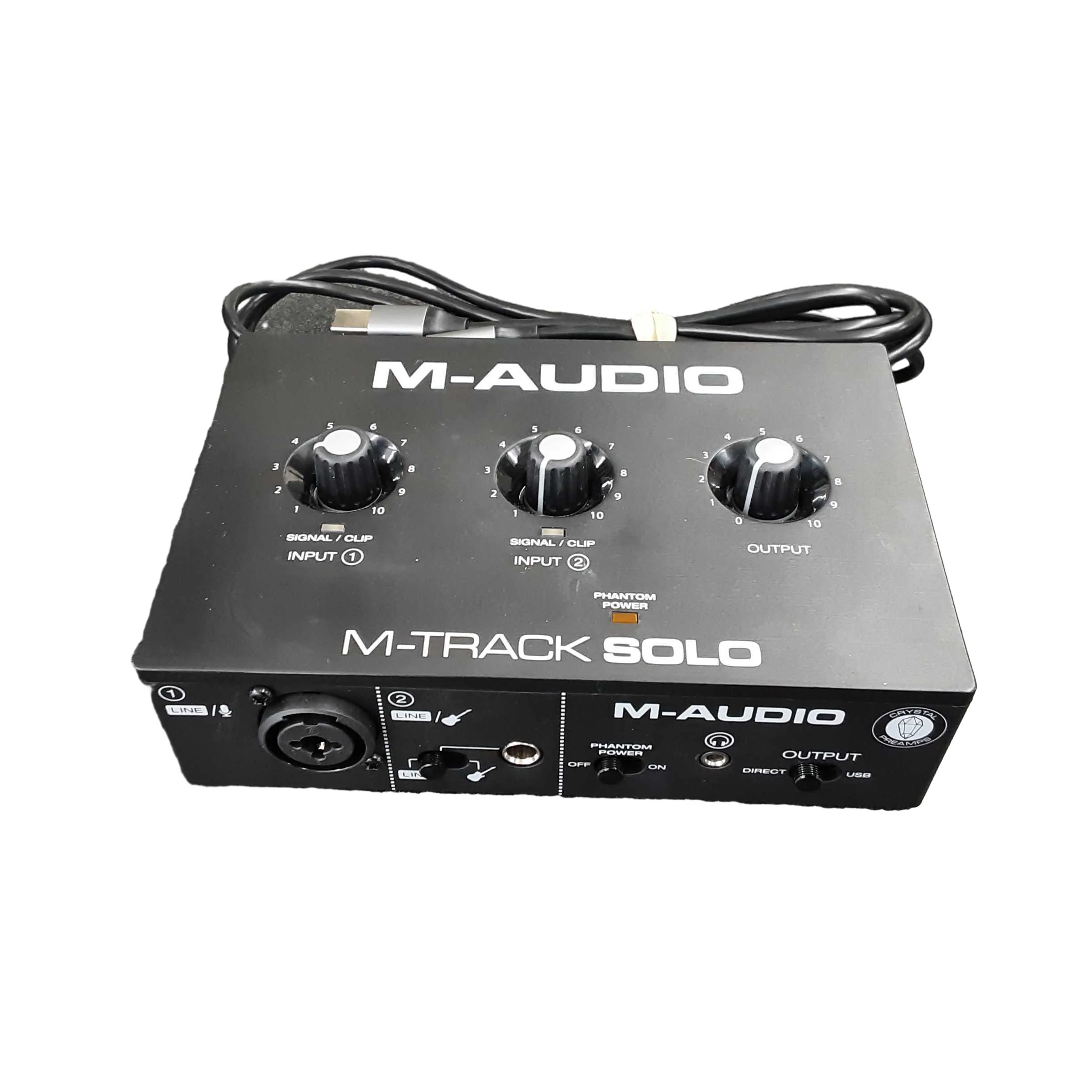 M-audio M-track Solo Black Classic Audio Interface