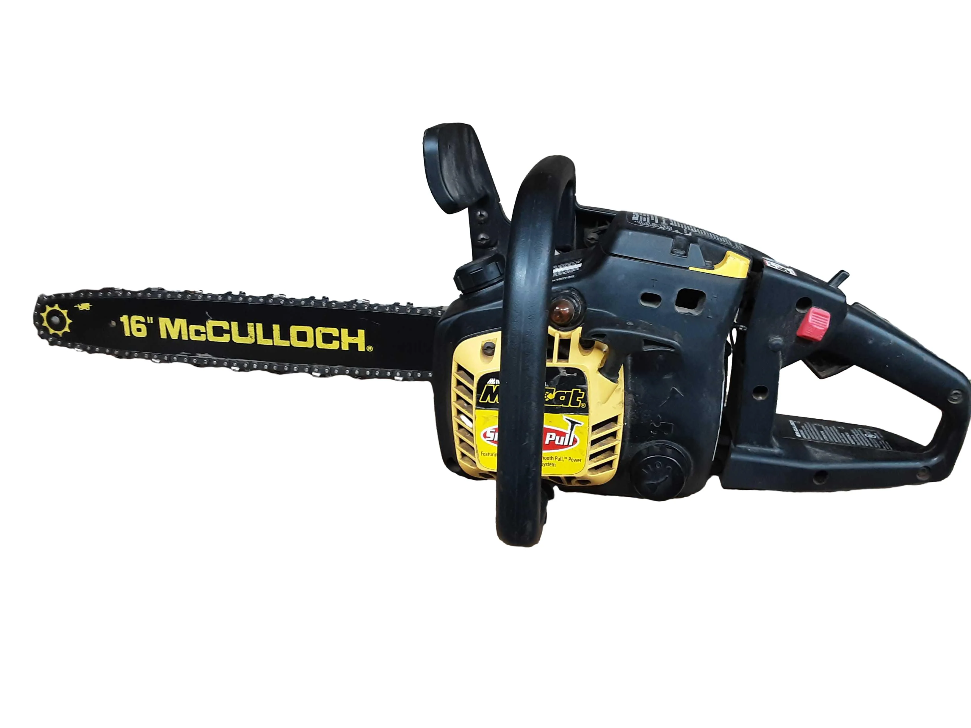 Mcculloch Cs38 Yellow Chain Saw