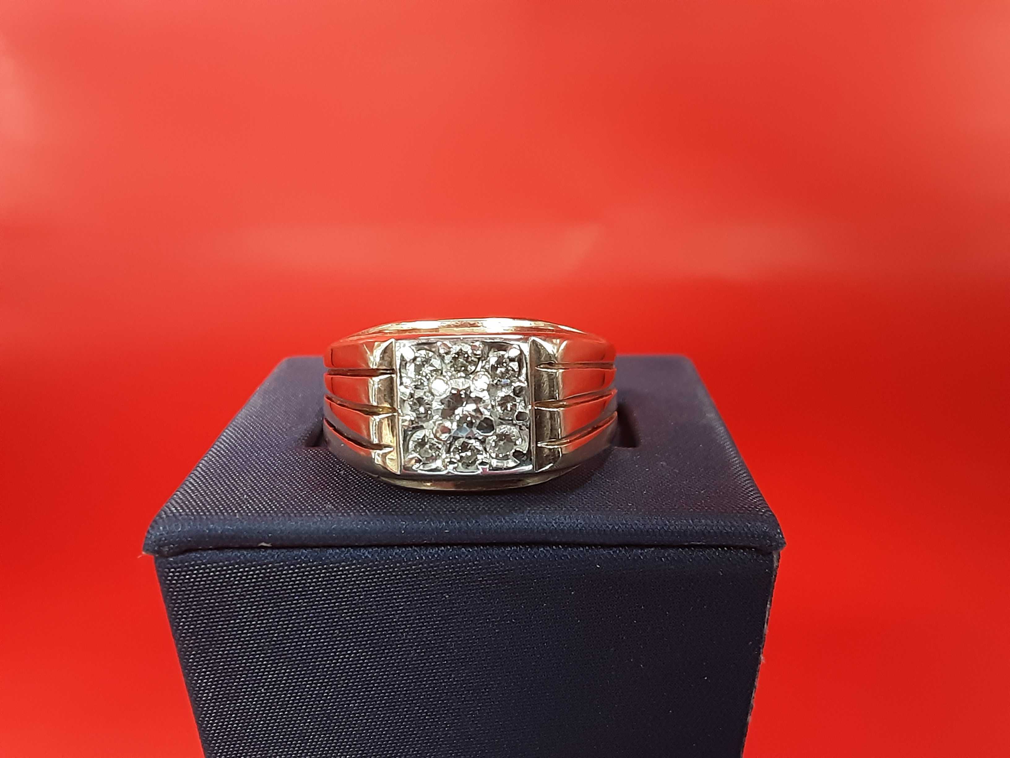 Men's Ring - Yellow Gold 14k (.585) 10.4 grams Size 11
