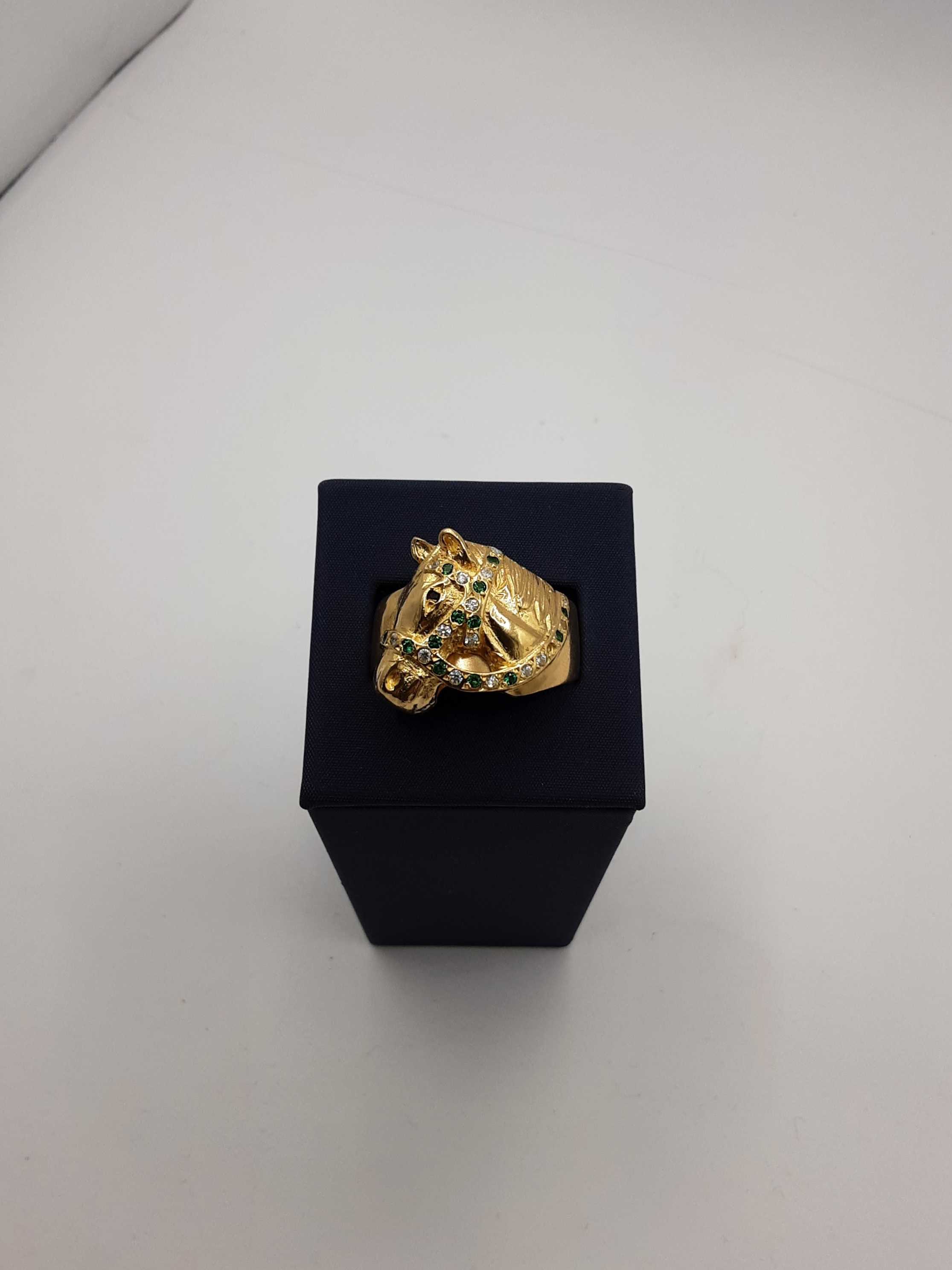 Men's Ring - Yellow Gold 18k (.750) 23.3 grams Size 20