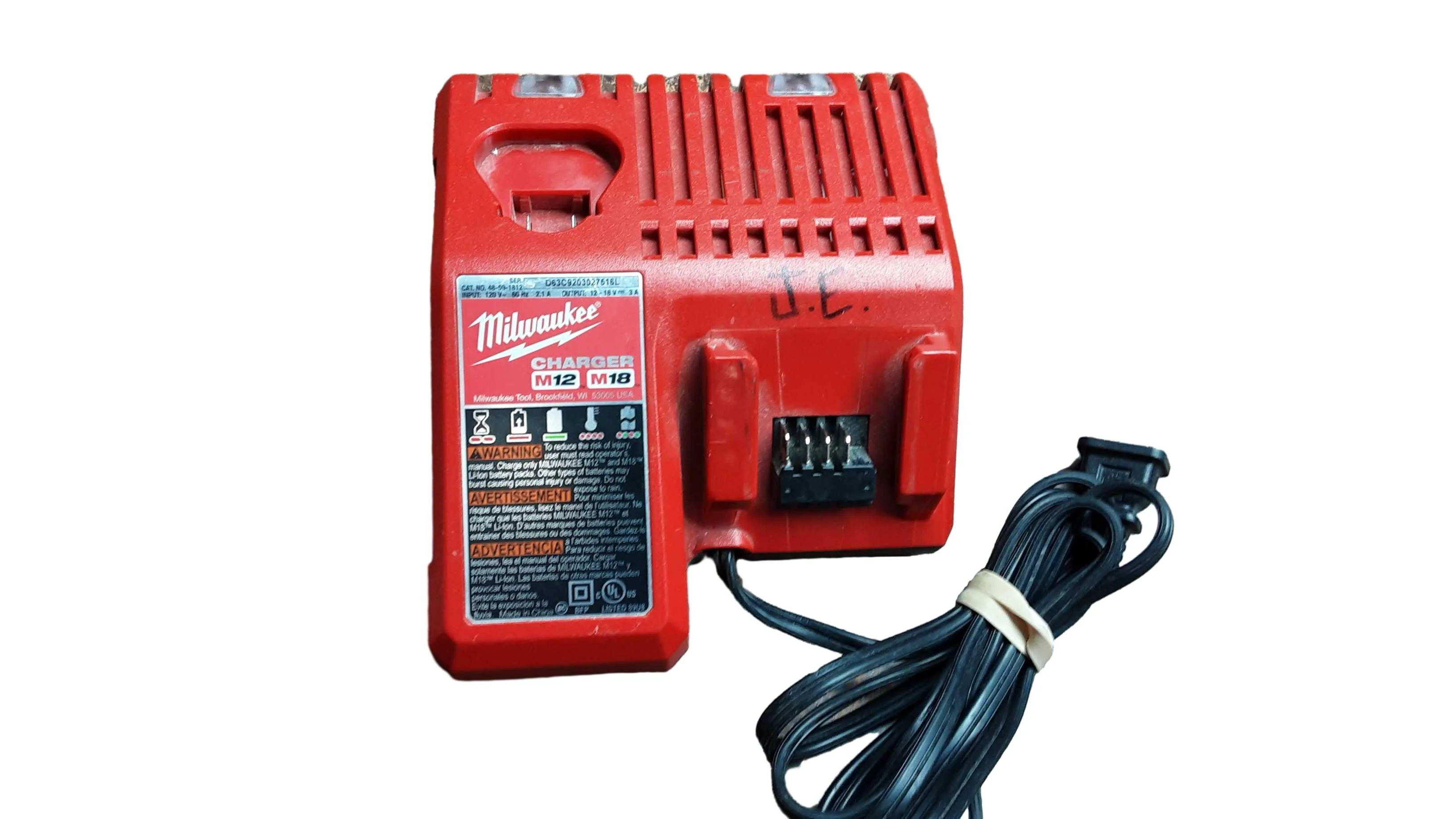 Milwaukee 48591812 Red Power Tool Accessory