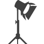 Nice Veedi Nv-l12 Black DJ Light