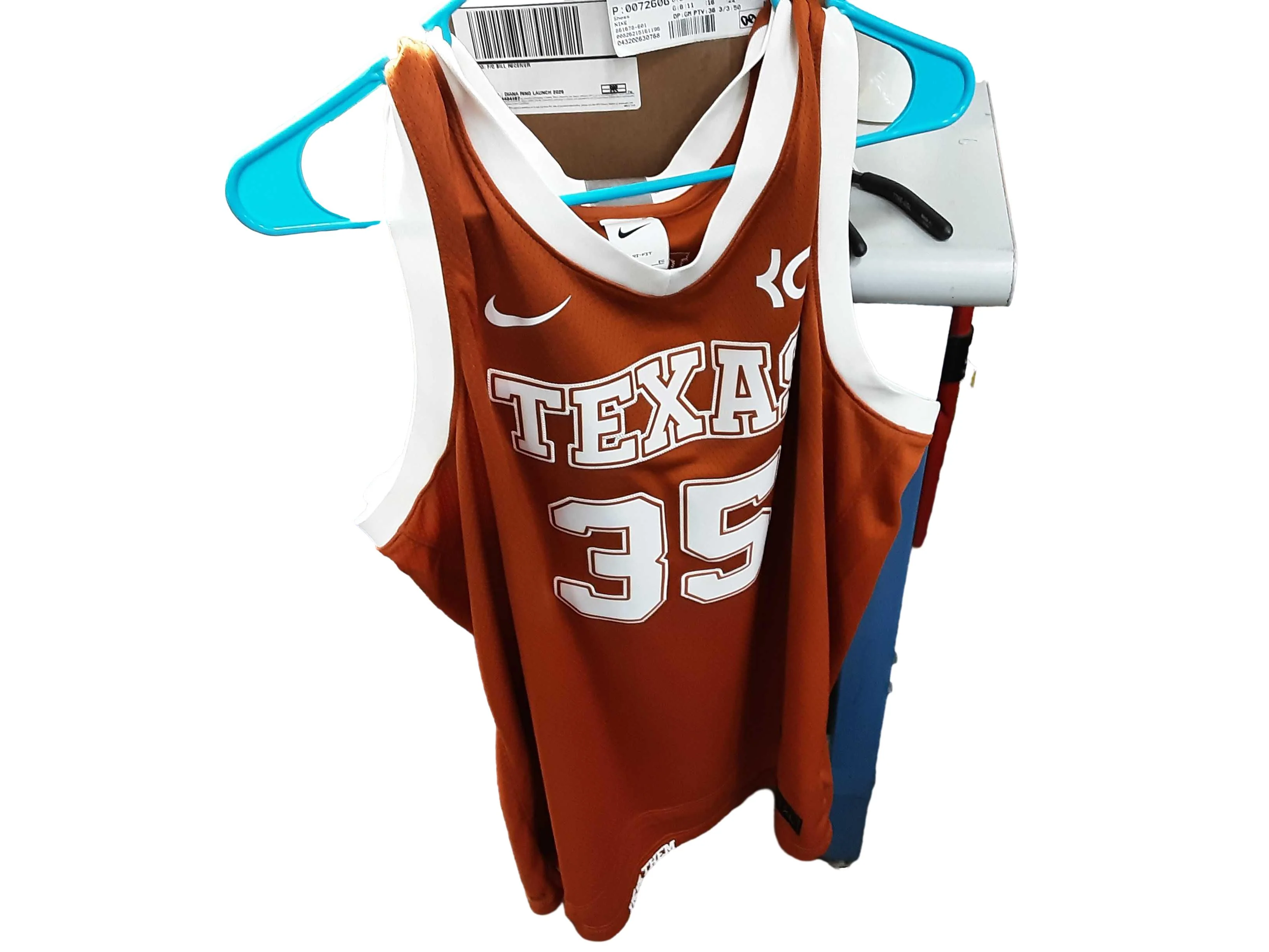 Nike Orange Sports Jersey