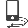 Portable Wireless Car Stereo Black Car Audio System