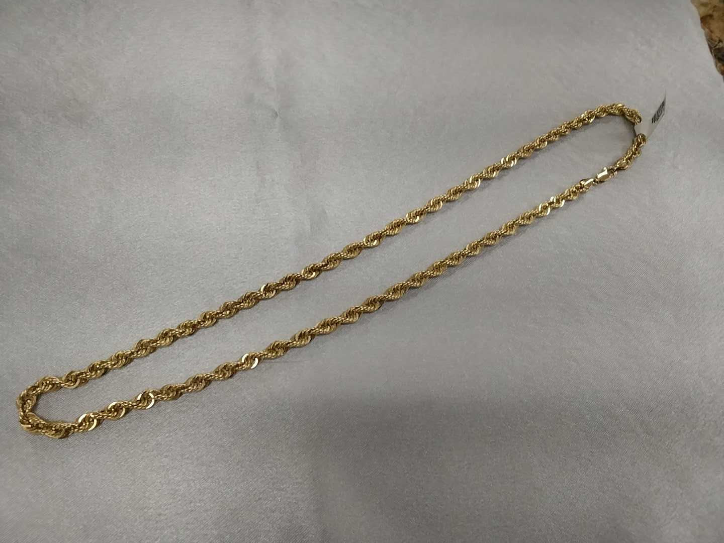 Rope Chain - Yellow Gold 10k (.417) 11.6 grams 20 inch
