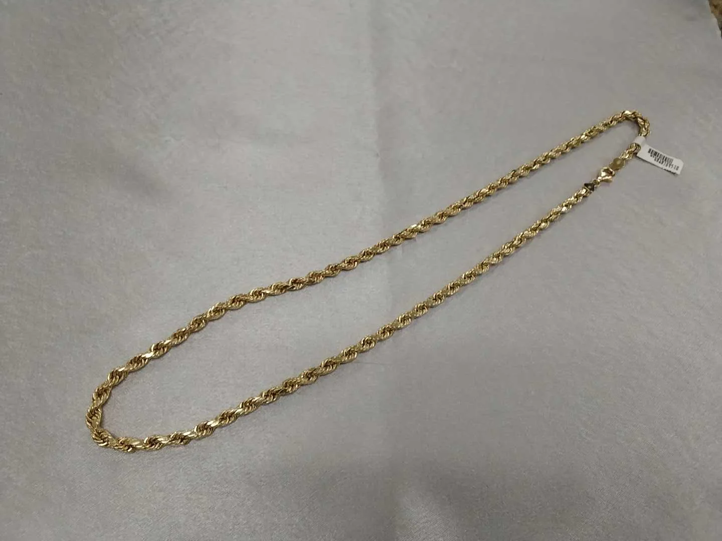Rope Chain - Yellow Gold 10k (.417) 12.6 grams 24 inch