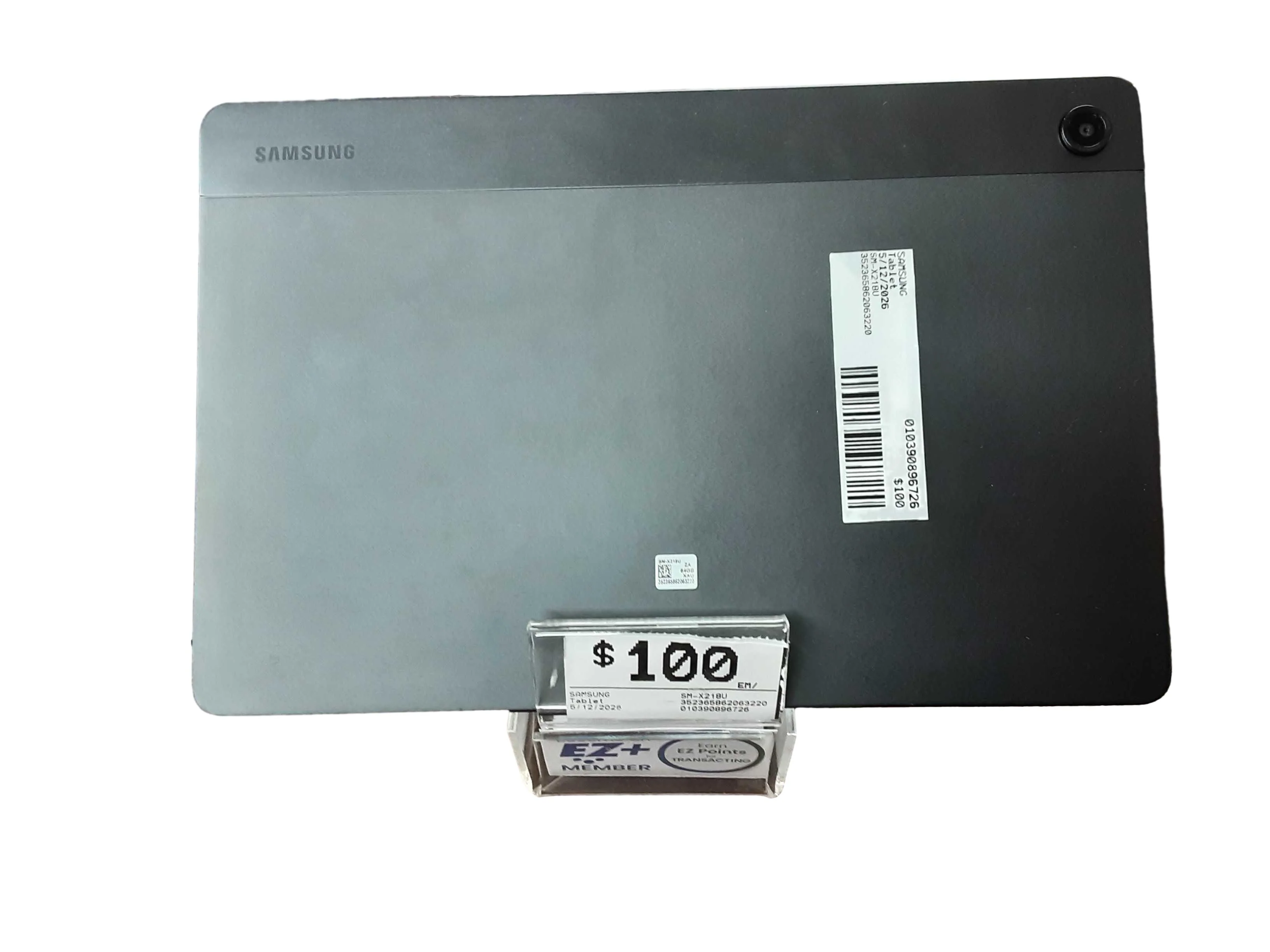 Samsung Sm-x218u Black Tablet
