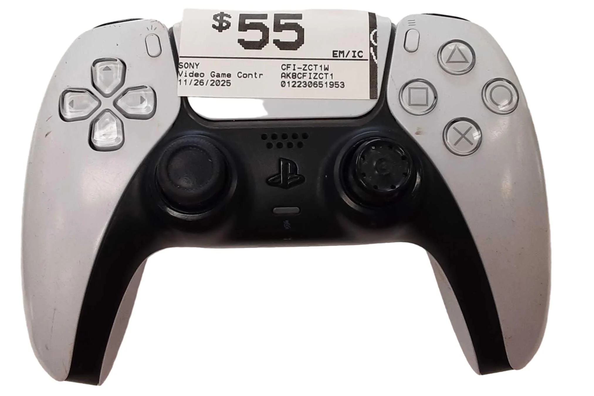 Sony Cfi-zct1w White Gaming Controller
