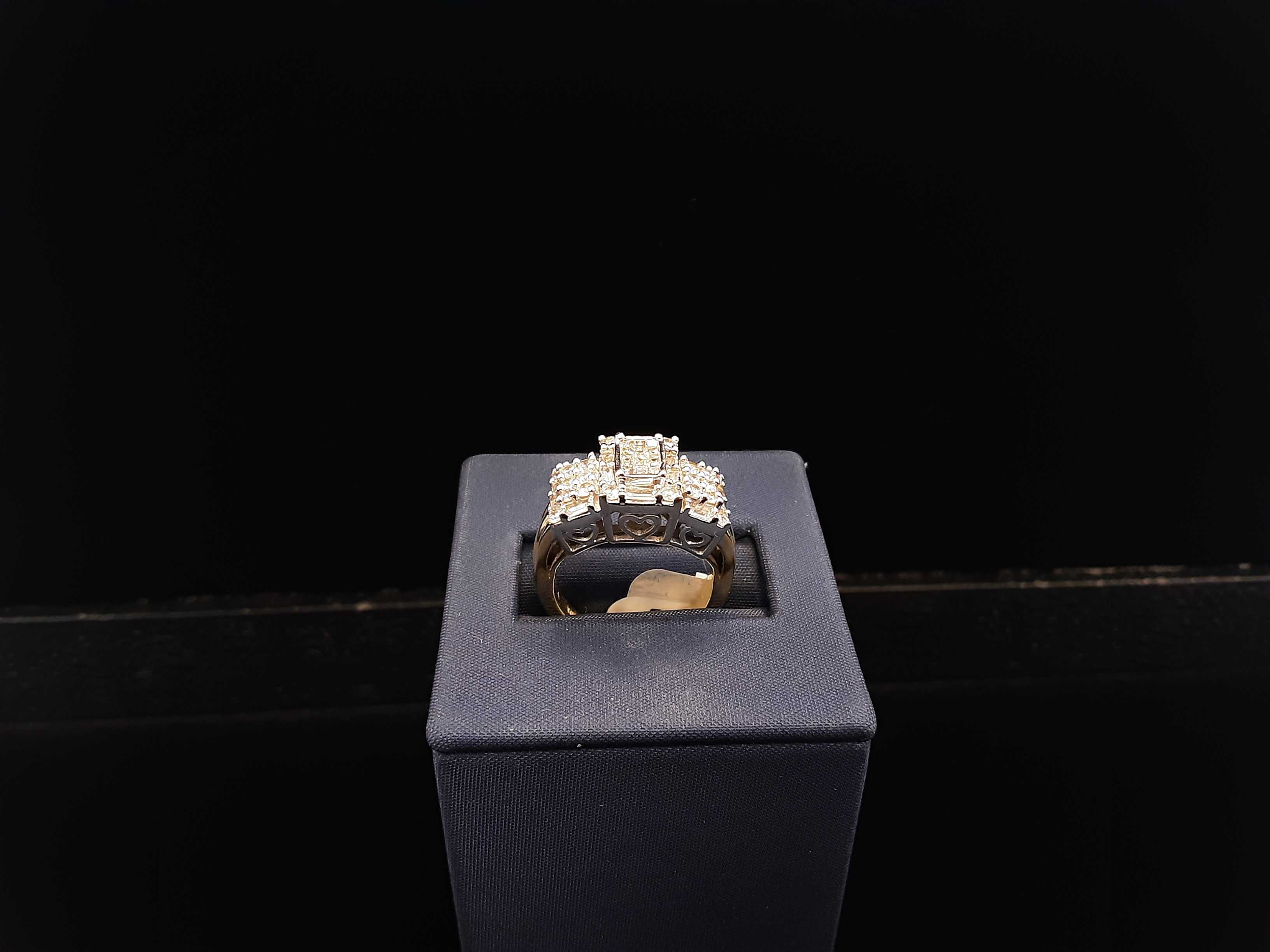Women's Ring - Yellow Gold 14k (.585) 7.2 grams Size 20 - Image 2